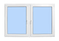 72"x72" Double Sash European uPVC Tilt and Turn Window