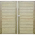 Horizontal Tongue and Groove Gates