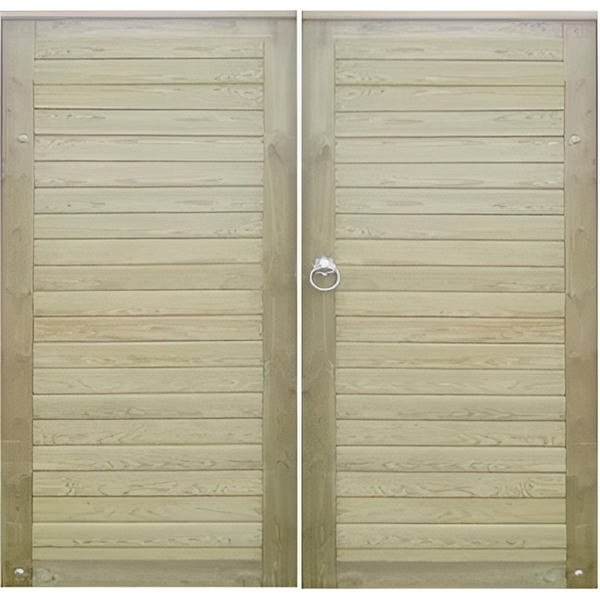 Horizontal Tongue and Groove Gates