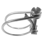 Double Wire Hose Clamp Galvanised 80mm-85mm