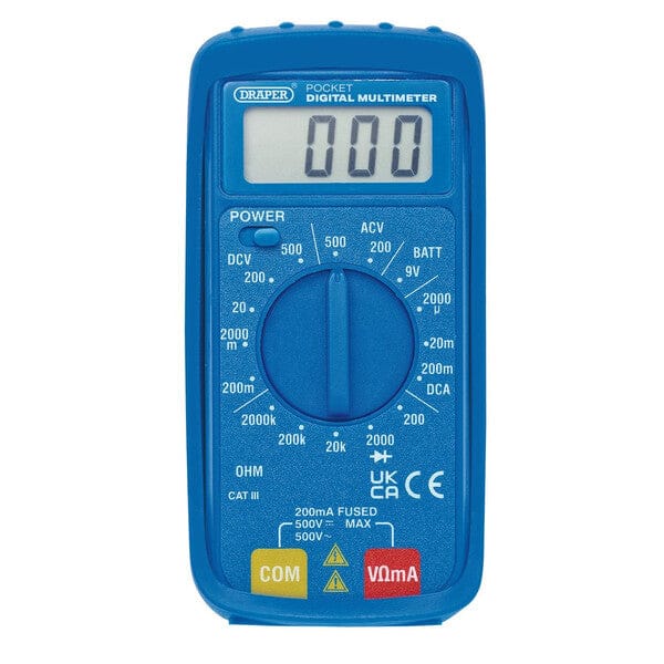 Draper 16 Function Digital Multimeter