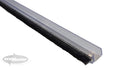 Sliding Frameless Glass Windows Draught Stopper