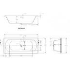 Duo Double Ended Bath - All Sizes