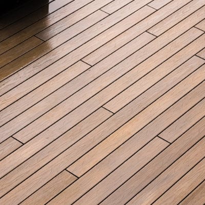 DDecks Duro360 Composite Bullnose Woodgrain Effect Decking Board 138mm x 22.5mm x 2.5m  - All Colours