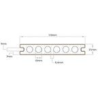 DDecks Duro360 Composite Reversible Decking Board 138mm x 23mm x 3.6m - All Colours