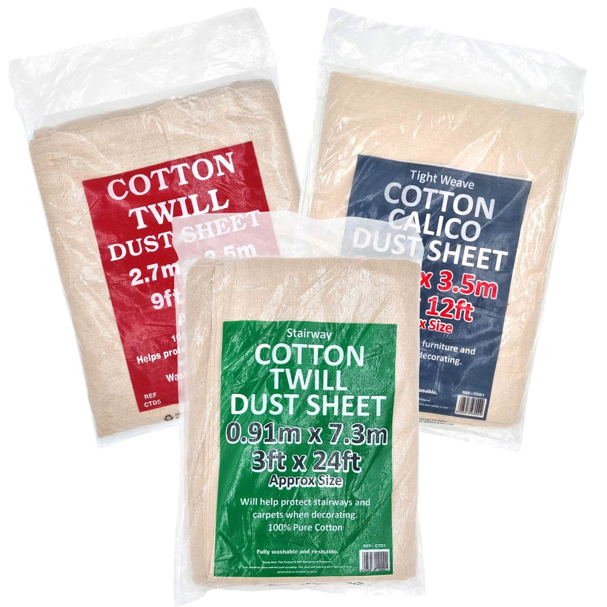 Cotton Dust Sheet