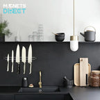 Magnetic Kitchen Knife Holder - Black