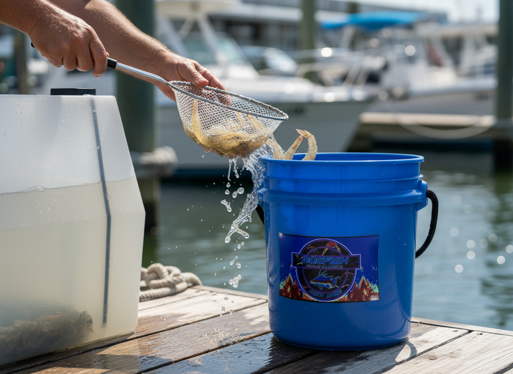 Dogfish Rope Handle 5 Gallon Buckets