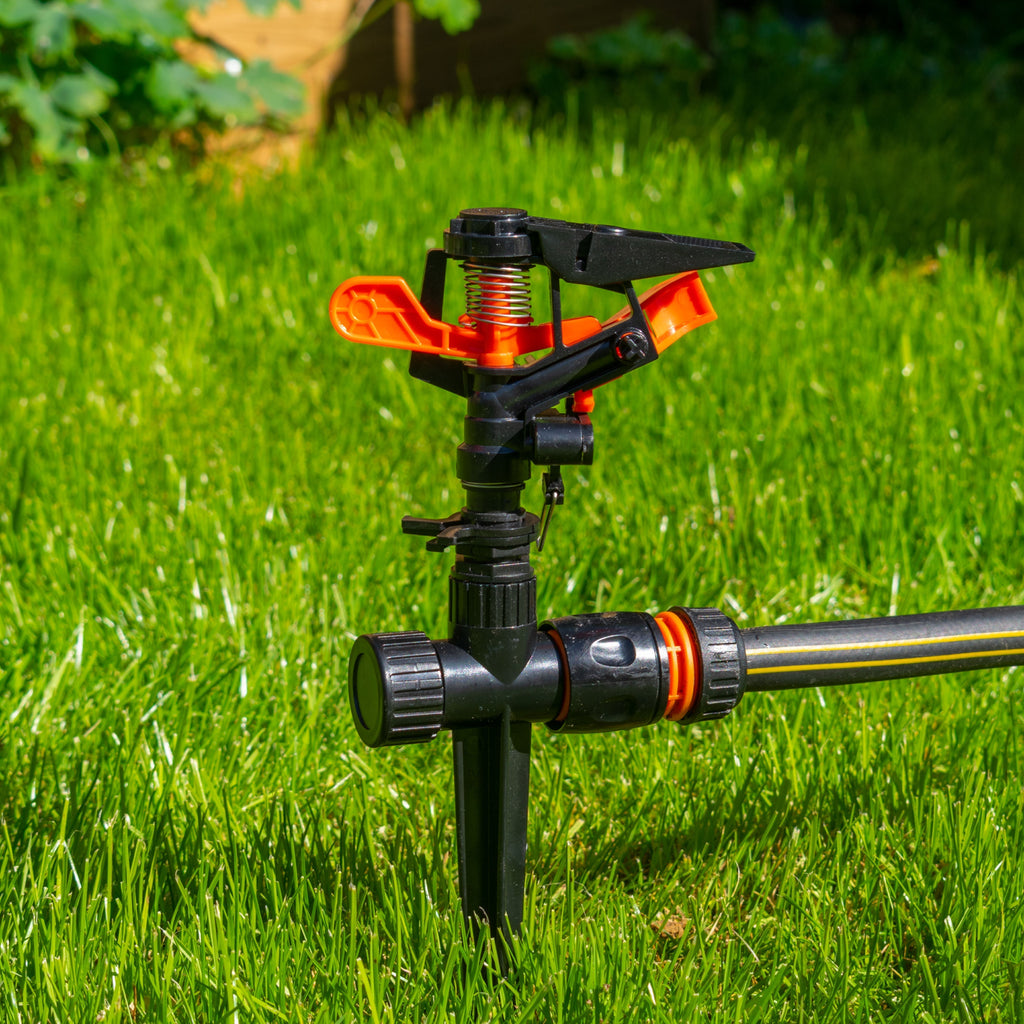 Pulsating Sprinkler on Spike - Adjustable Eco Line