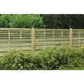 Forest 6ft x 5ft Pressure Treated Decorative Kyoto Fence Panel