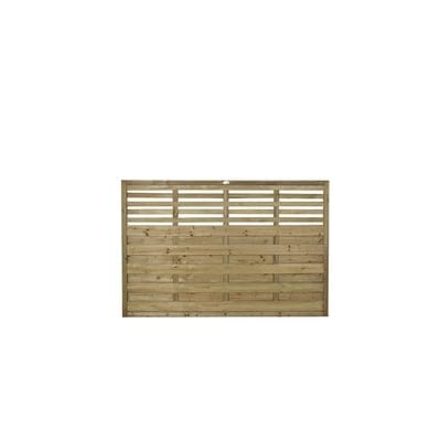 Forest 6ft x 6ft Pressure Treated Decorative Kyoto Fence Panel