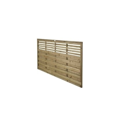 Forest 6ft x 6ft Pressure Treated Decorative Kyoto Fence Panel