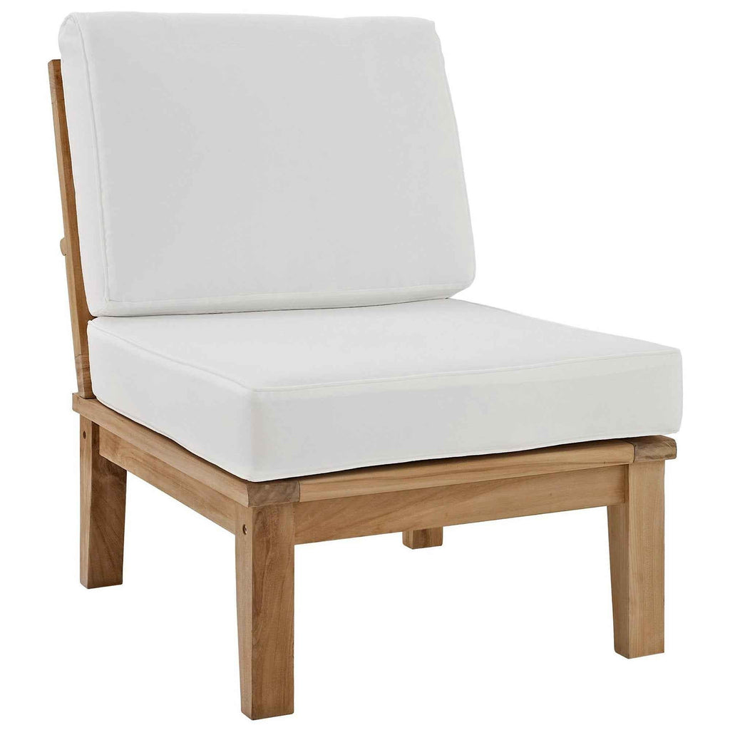 10-Piece Teak Outdoor Seating Set with Cushions – Marina | Modway