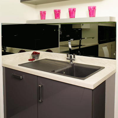 Ego 400 Elleci Granite 1 Bowl Kitchen Sink - All Colors