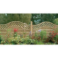 Forest 6ft x 5ft Pressure Treated Decorative Europa Prague Fence Panel