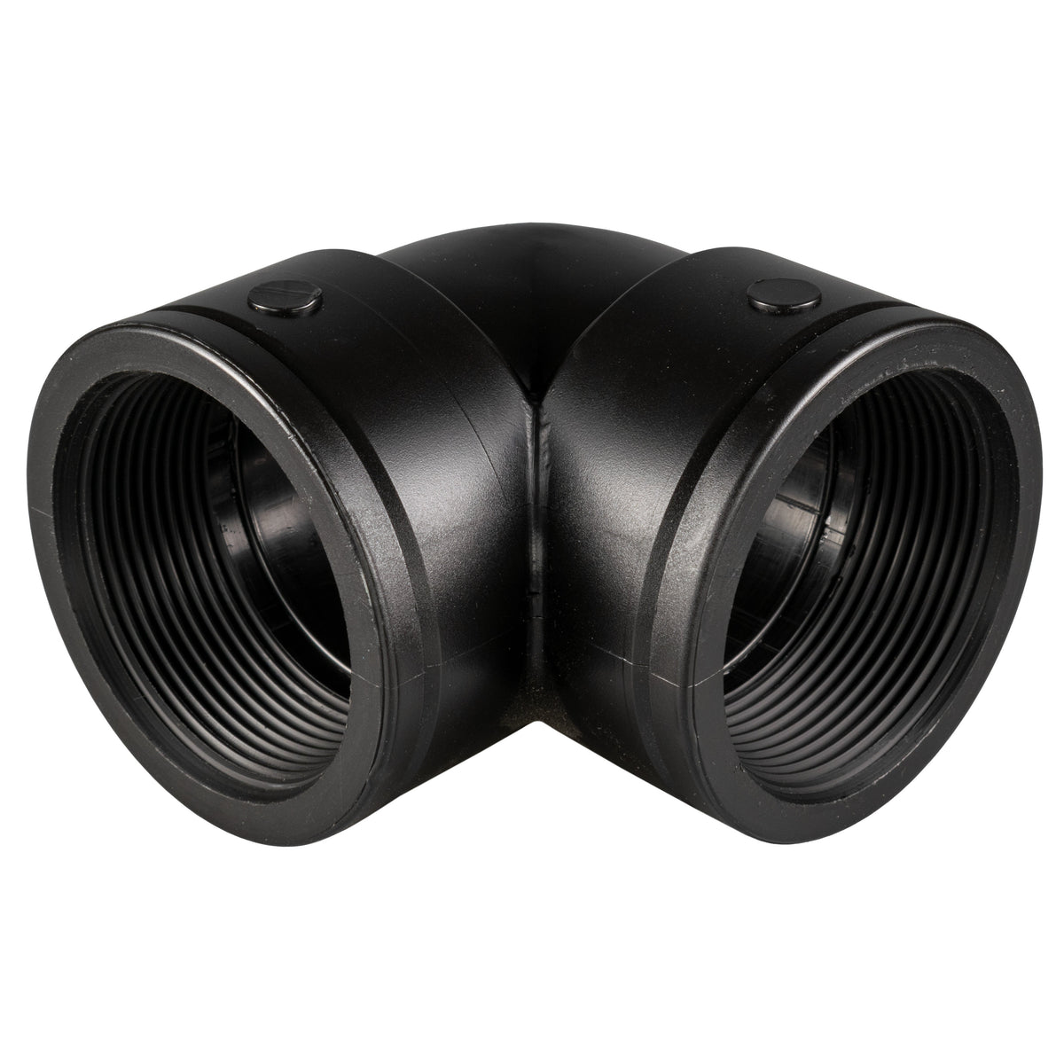 IBC 2” S60X6 Cap with Large Plastic Valve, 2” BSP Elbow and 50mm Barb Straight