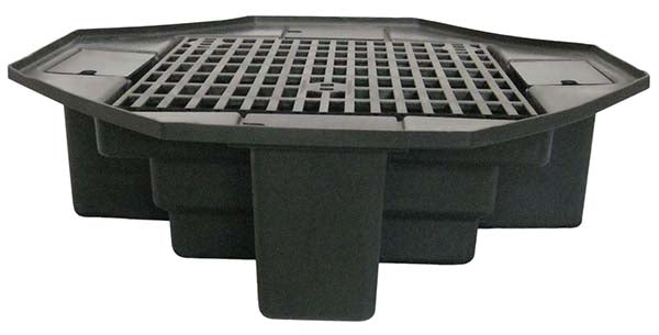 EasyPro 48" Lightweight Basin with Bench Grating (Eco-Series)