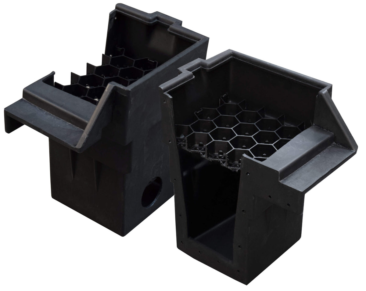 EasyPro Left / Right Ends Unassembled - Set up for 3" Pipe; Includes Hardware Pack