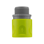 Female Hose Connector with 3/4" BSPM Thread Lime