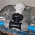 IBC Extender with 2” S60X6 Cap and 32mm MDPE Tee