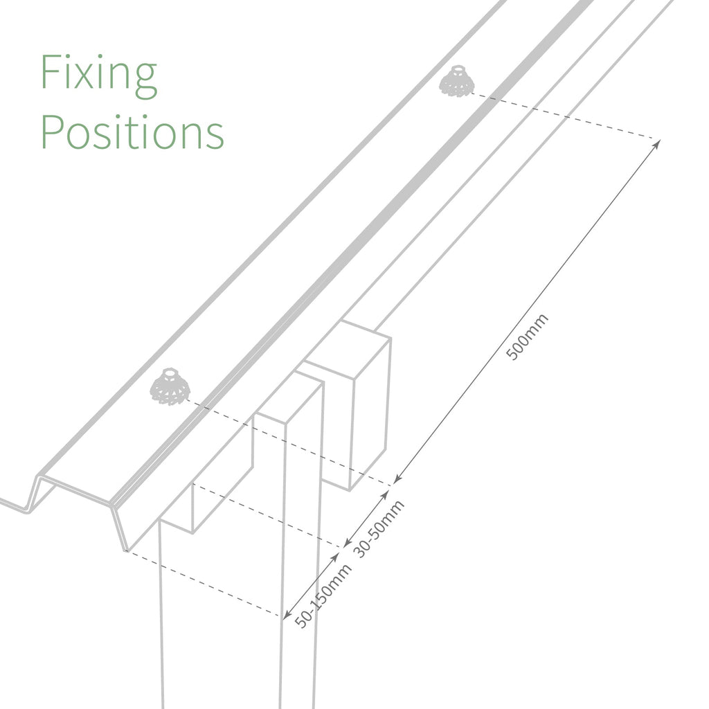 EZ Glaze Fixing Screw