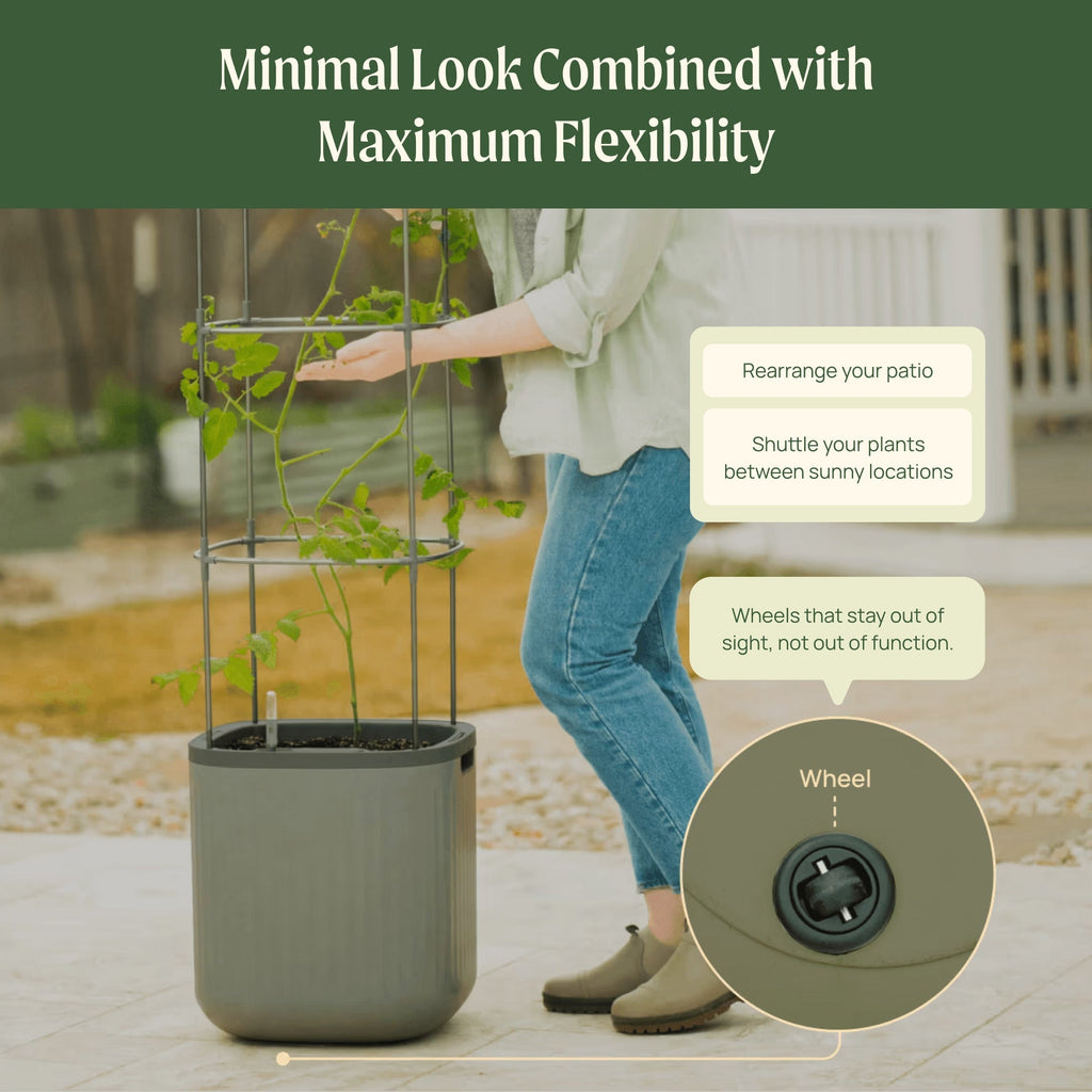 EZ Self-Watering Tomato Planter with Trellis Gen 1