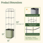 EZ Self-Watering Tomato Planter with Trellis Gen 1