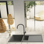 Easy 475 Granite Composite 1.5 Bowl Kitchen Sink - All Colours