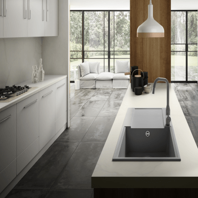 Easy 480 Granite Composite 1 Bowl Kitchen Sink - All Colours