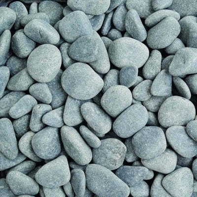15mm - 30mm - Ebony Pebbles (850kg Bag)