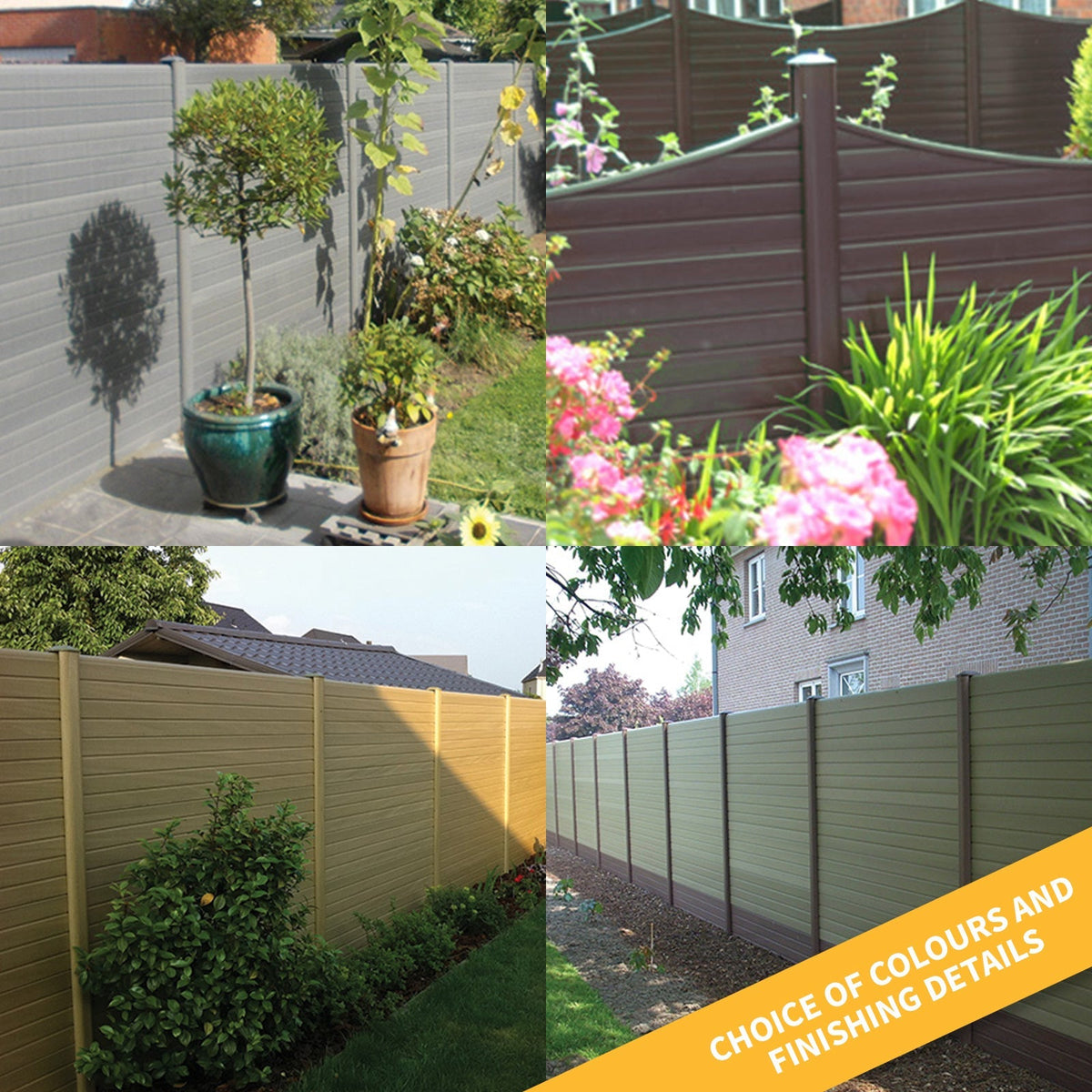 Eco Fence Panel Top