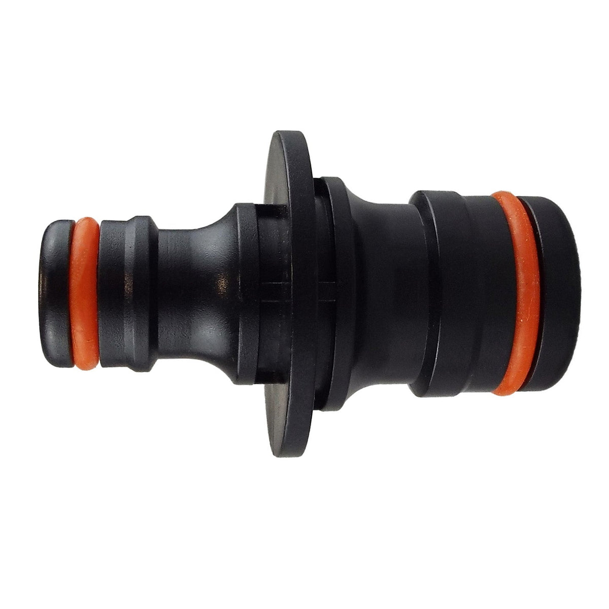 Two Way Adaptor Max Flo to Standard Snap-On Male Black/Orange