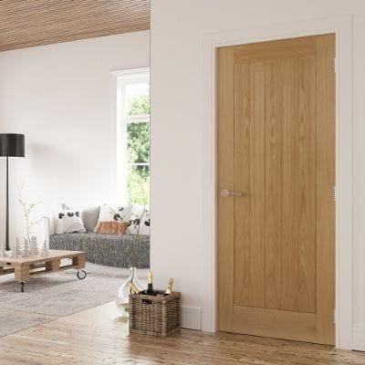 Ely Oak Prefinished Internal Door - All Sizes
