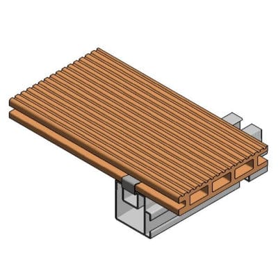 DDecks Decking / Paving Start  - End Bracket