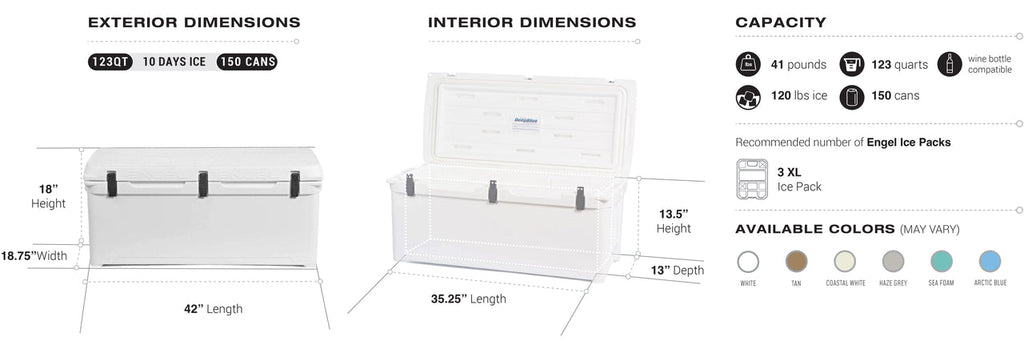 Engel 123 High Performance Hard Cooler