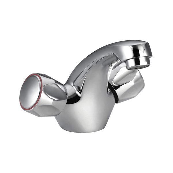 Entree Chrome Basin Mixer Tap w/ Click-Clack Waste