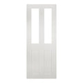 Eton White Primed Glazed Internal Door - All Sizes