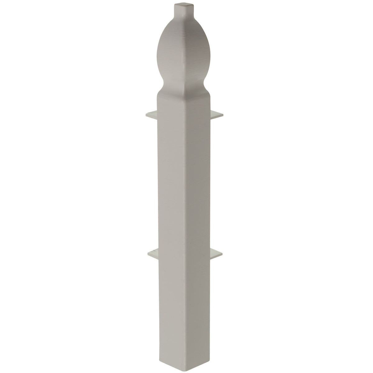 External Corner for 150mm Roomline Torus Plastic Skirting - White Satin External Corner for 150mm Roomline Torus Plastic Skirting - White Satin