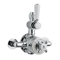 Exposed Valve with White Indices - Bayswater Bathrooms
