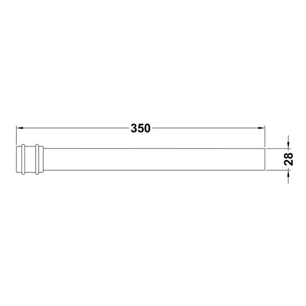 Extension Pipe for Exposed Wastes