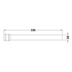Extension Pipe for Exposed Wastes