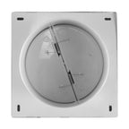 Through Wall Ventilation Kit - STYL Fan with Timer/Humidistat and White External Vent