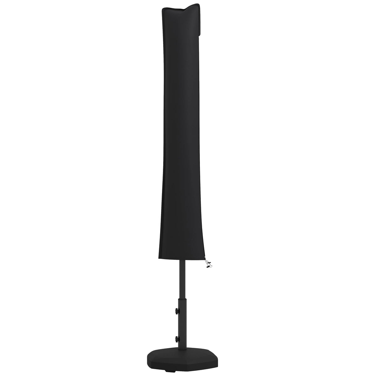 Cantilever Parasol Cover, Banana Umbrella Cover with Zipper for Garden, Patio, Black