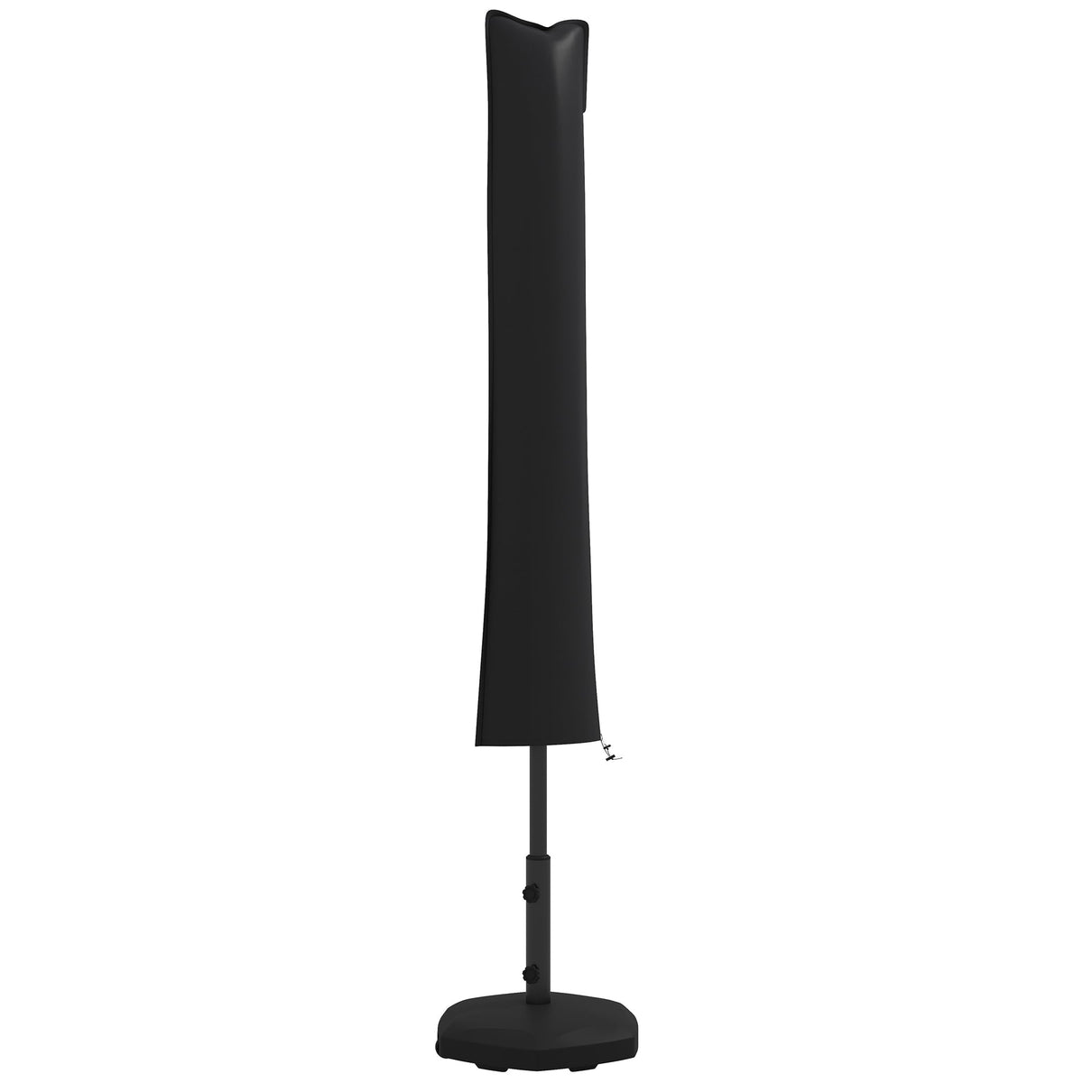 Cantilever Parasol Cover, Banana Umbrella Cover with Zipper for Garden, Patio, Black