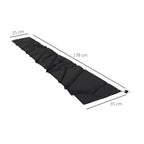 Cantilever Parasol Cover, Banana Umbrella Cover with Zipper for Garden, Patio, Black