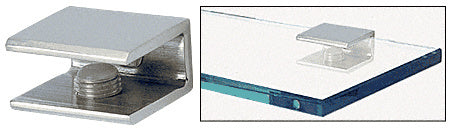 CRL Square Interior Shower Shelf Clamp