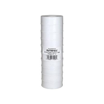 P.T.F.E Tape 12mm x 12m (Pack of 10)
