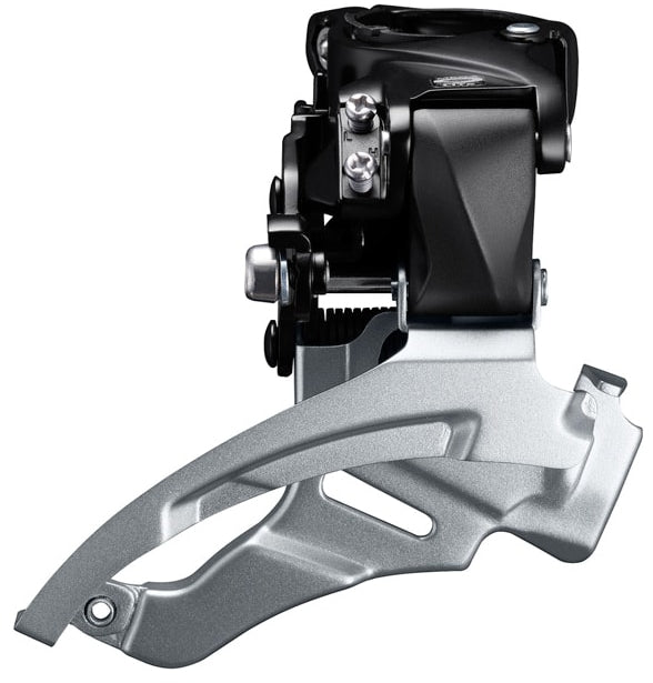 Shimano Altus FD-M2000-DS 9-Speed Dual Pull 63-66° Front Derailleur - Silver