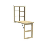 Forest Fold Down Wooden Garden Bar