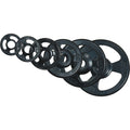 York Olympic Rubber Iso Grip Discs - CONTACT STORE FOR STOCK UPDATE
